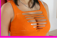 See busty amateur Victoria get down and dirty inside Big Titty Amateurs!