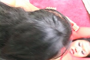 Jada kiss gobbles the sperm out of asia s creampied butt hole.