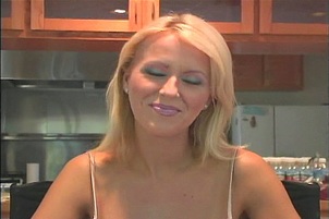 Hot blond chick gets it in both holes Dasha.