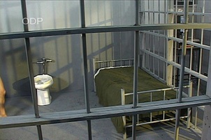 Asian street girl banged by her prison guard Aya.