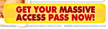 Get your MassiveAccess pass now!