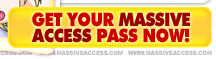 Get your MassiveAccess pass now!