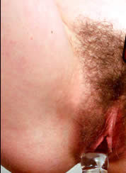 Unshaven pubes, hairy pussy