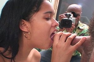 Jacqueline Duarte Tries Anal After Sucking Cock