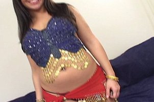 Curvy Indian Slut Enjoys Two Big Pricks