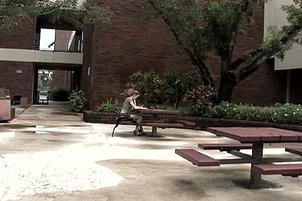 Busty Coed Jessi Fucked Right On Campus