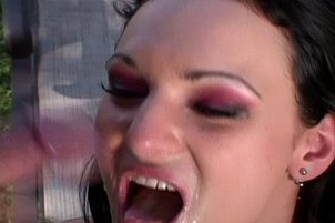 Leather Clad Fetish Babe Gets Dirty in Fetish DP Threesome