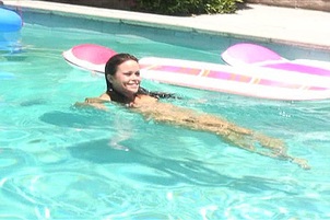 Sexy Kaci Star Seduced In Swimming Pool